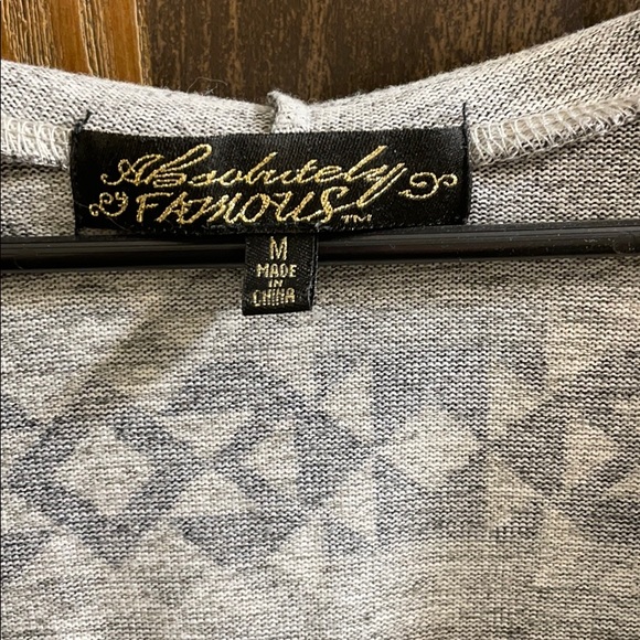 Hooded cardigan lightweight - Picture 3 of 3